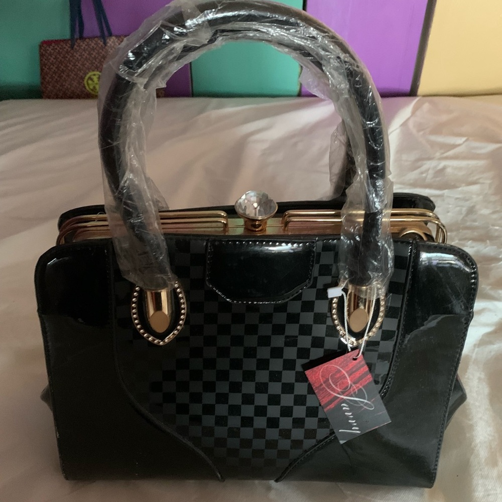 Black large pocketbook